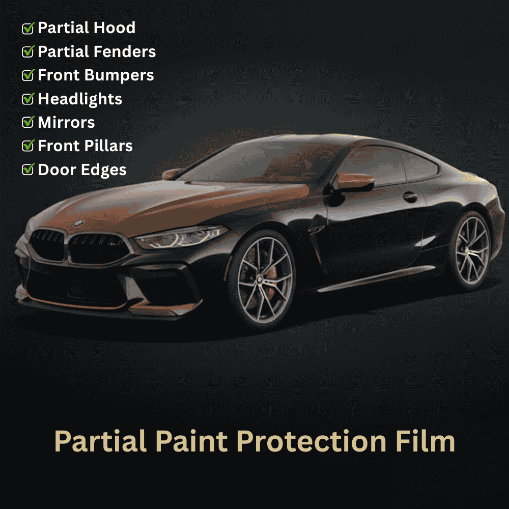 High Quality Partial Paint Protection Film Quad X Features